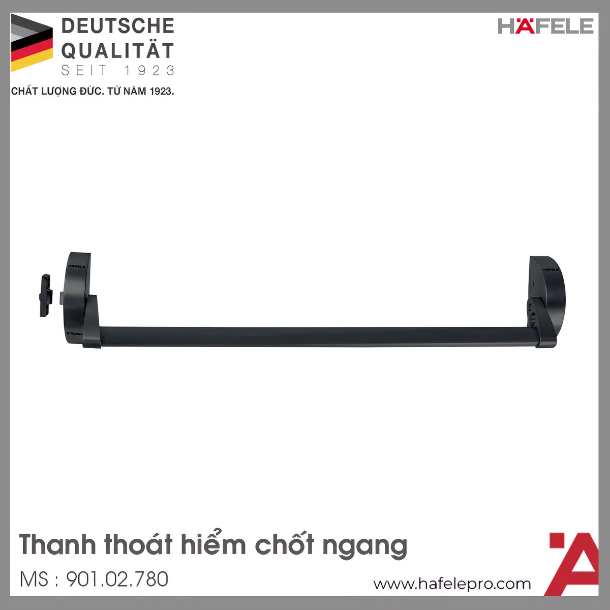 Thanh Thoát Hiểm Chốt Ngang Hafele 901.02.780