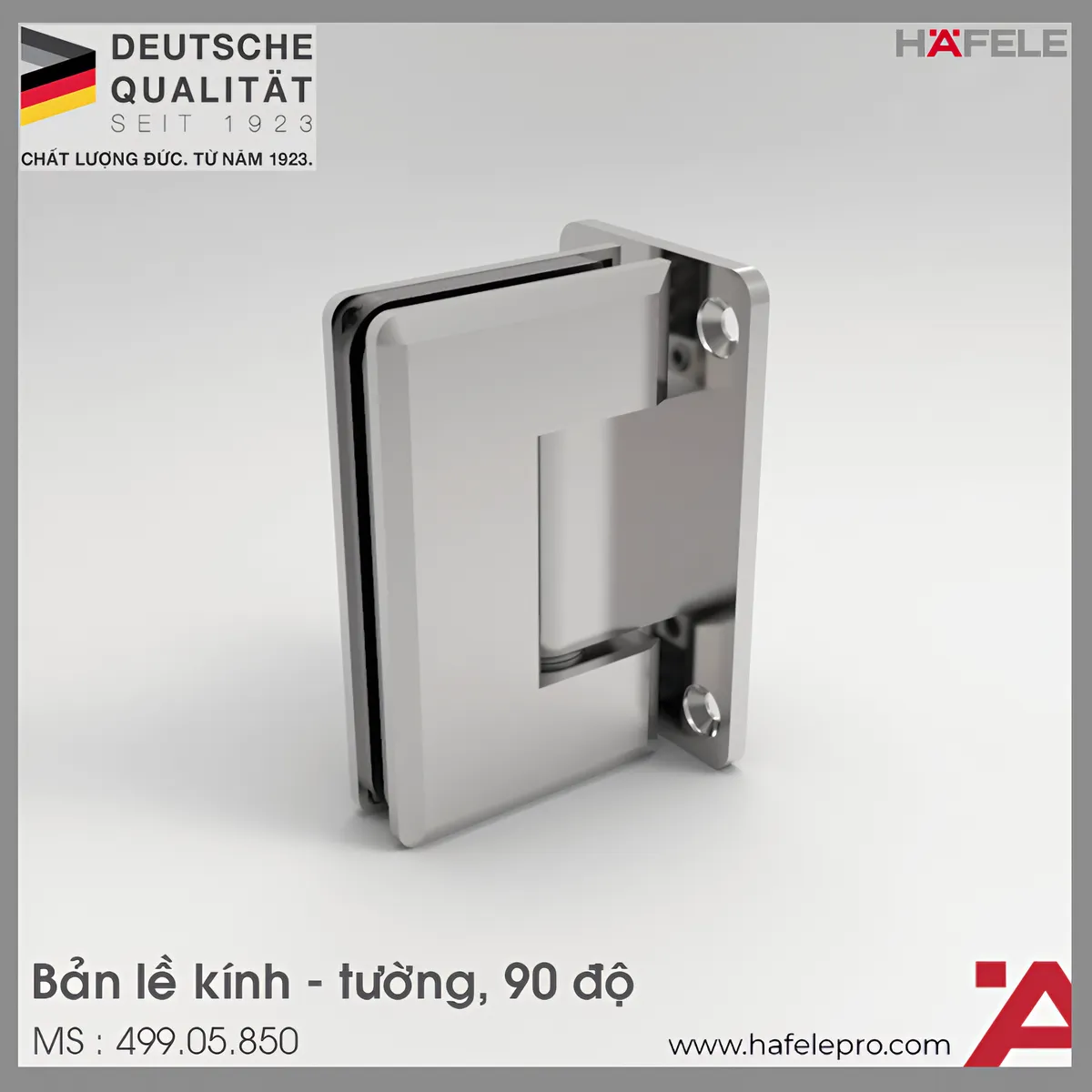 Bản Lề Kính – Tường 90º Hafele 499.05.850