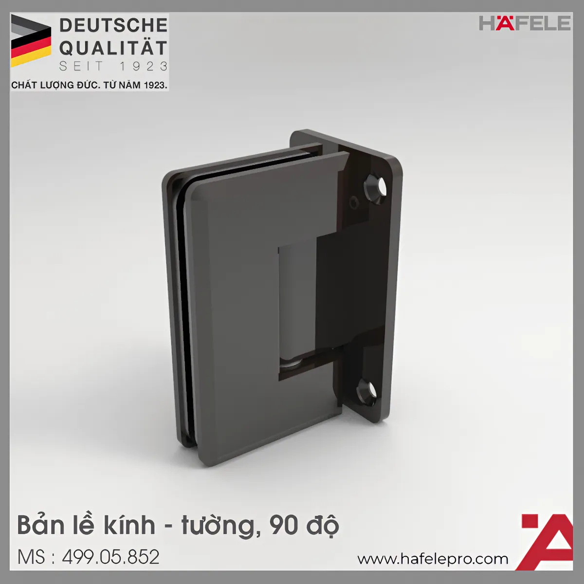 Bản Lề Kính – Tường 90º Hafele 499.05.852