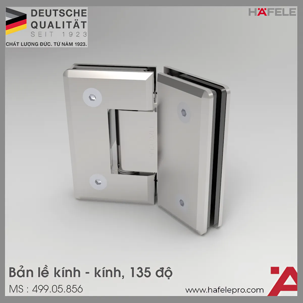 Bản Lề Kính – Kính 135º Hafele 499.05.856