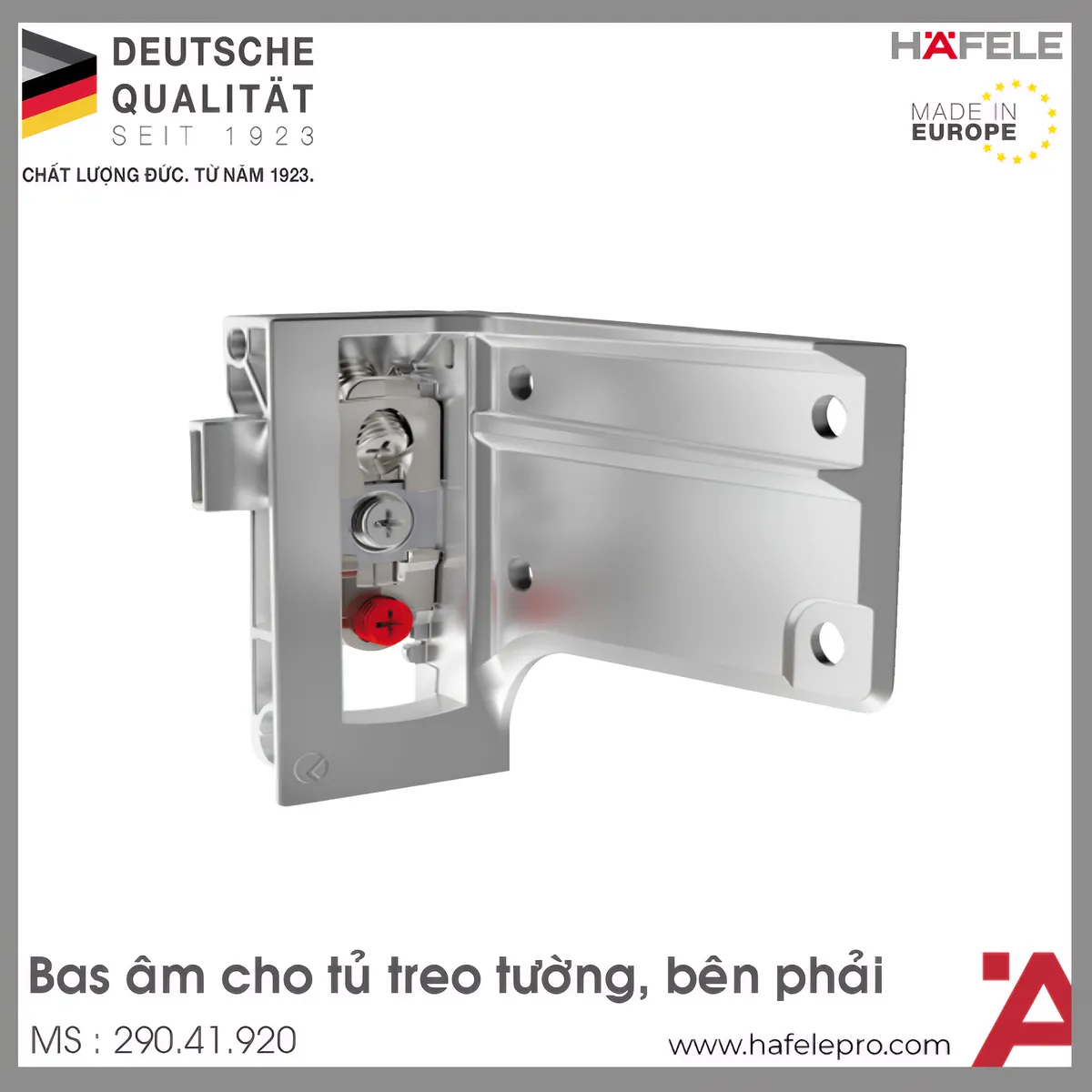 Bas Treo Tủ Tường Bên Phải Hafele 290.41.920