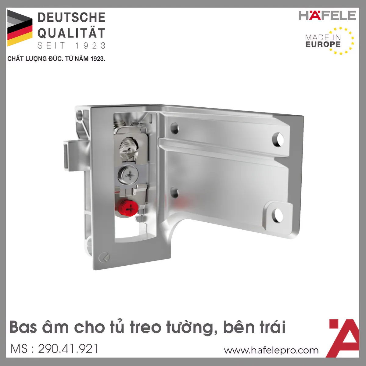 Bas Treo Tủ Tường Bên Trái Hafele 290.41.921