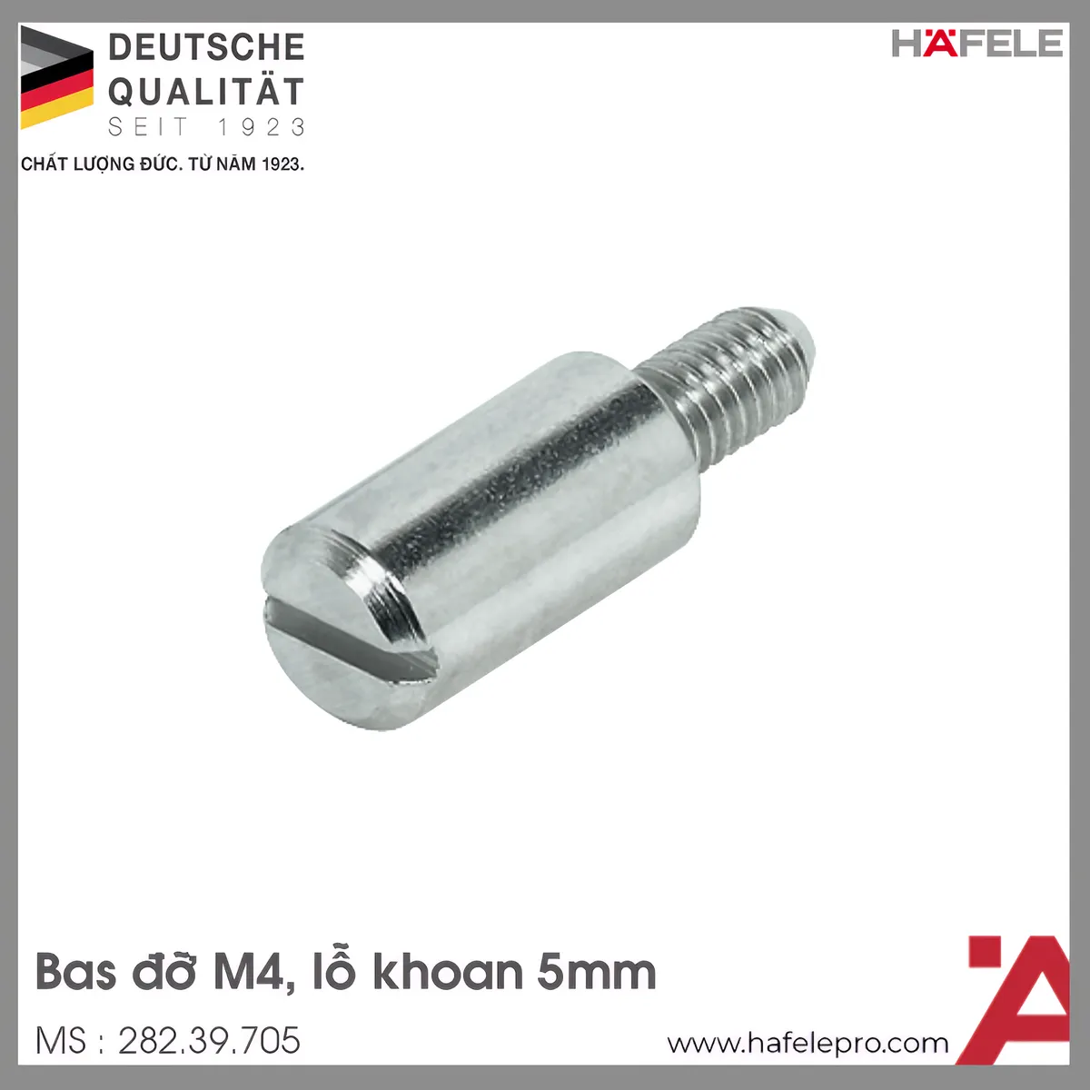 Bas Đỡ Kệ M4 Hafele 282.39.705