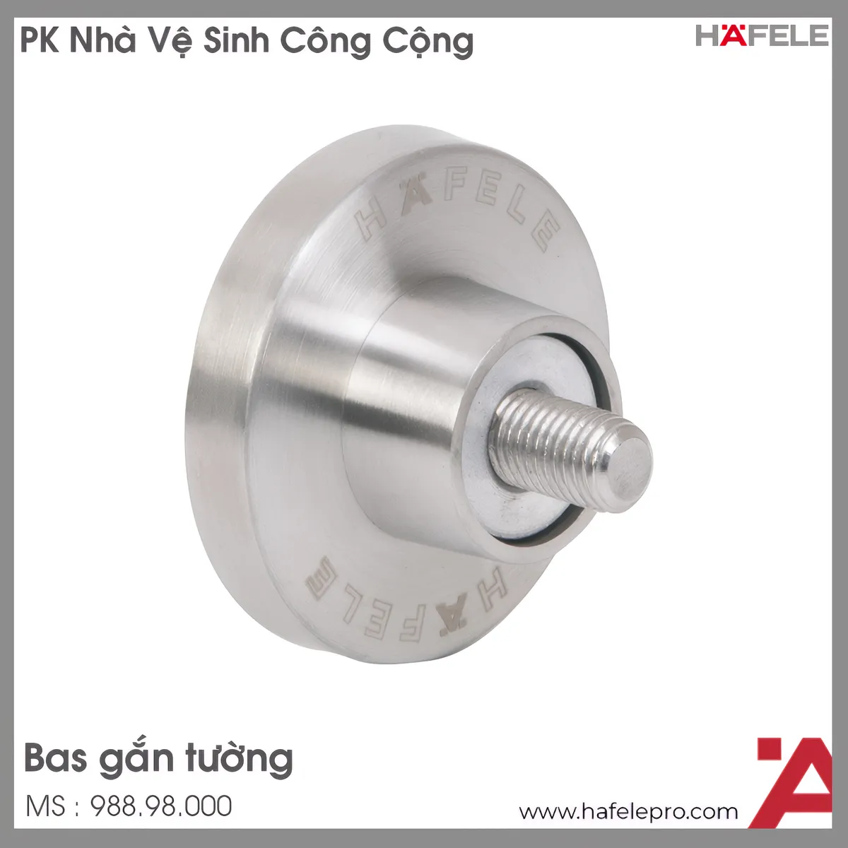 Bas Gắn Tường Nhà Vệ Sinh Công Cộng Hafele 988.98.000