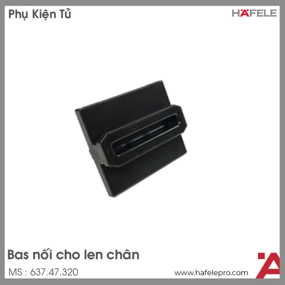 Bas Nối Cho Len Chân Hafele 637.47.320