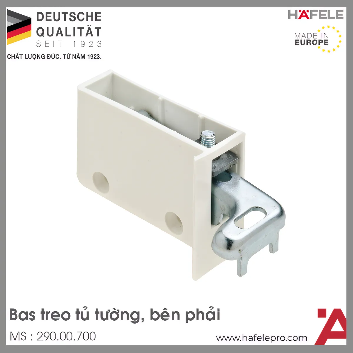 Đế Gắn Tường Lắp Phải Hafele 290.00.700