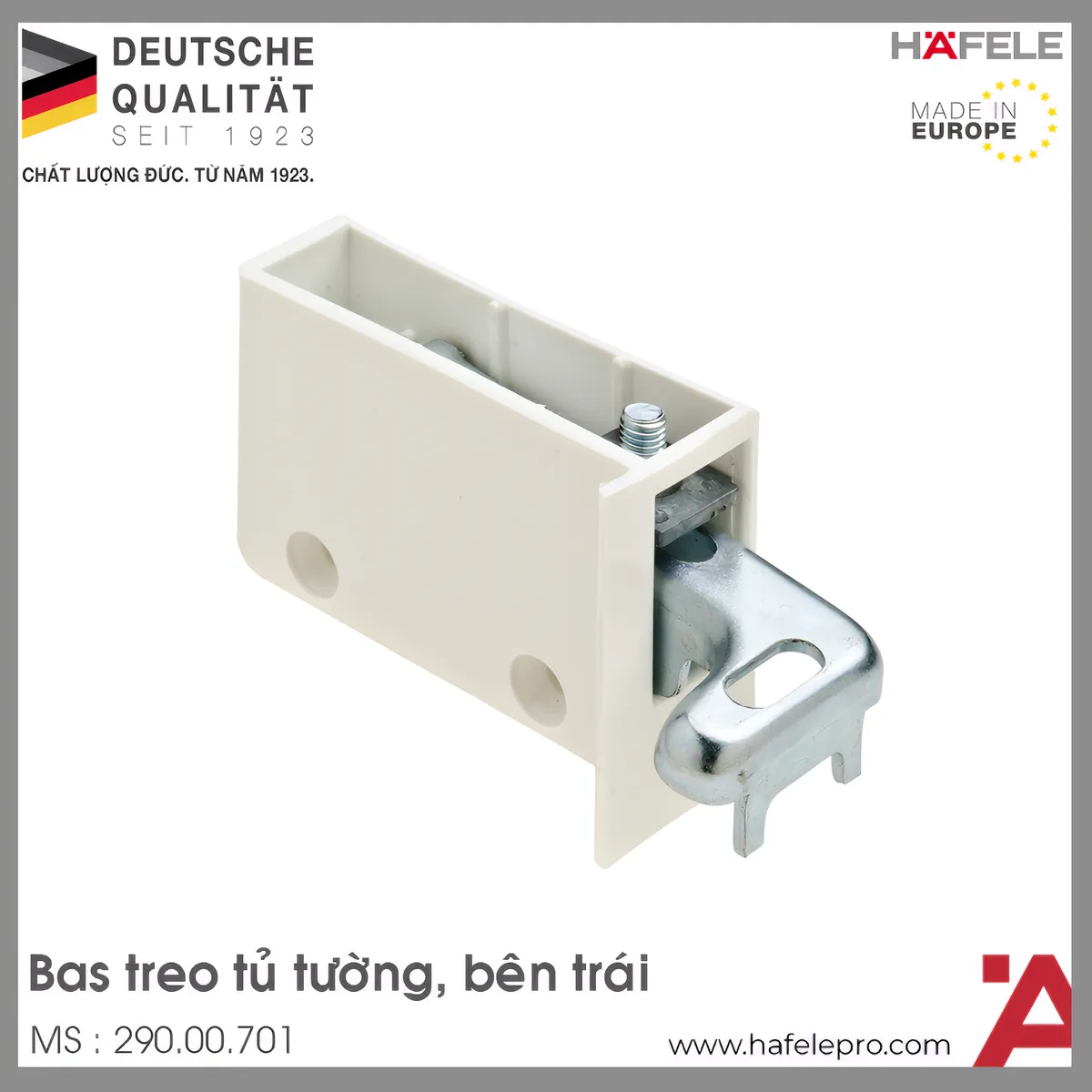 Đế Gắn Tường Bên Trái Hafele 290.00.701