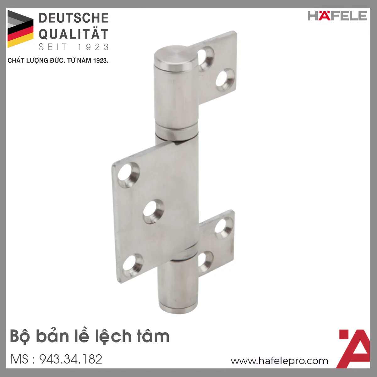Bộ Bản Lề Lệch Tâm Mộng Rời Hafele 943.34.182