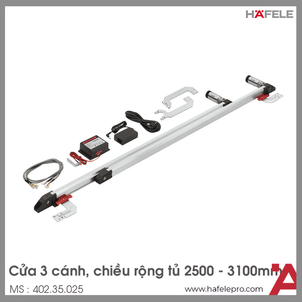Bộ Điều Khiển Bằng Điện Cửa Trượt 70VF A Hafele 402.35.025