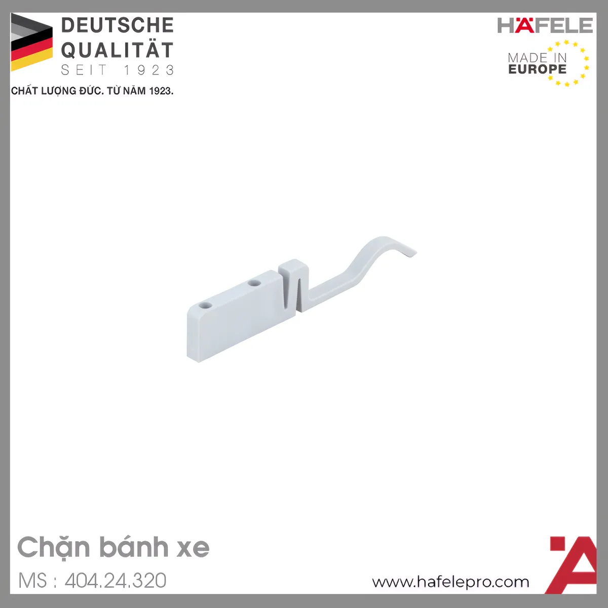 Chặn Bánh Xe Cho Cửa Trượt Hafele 404.24.320