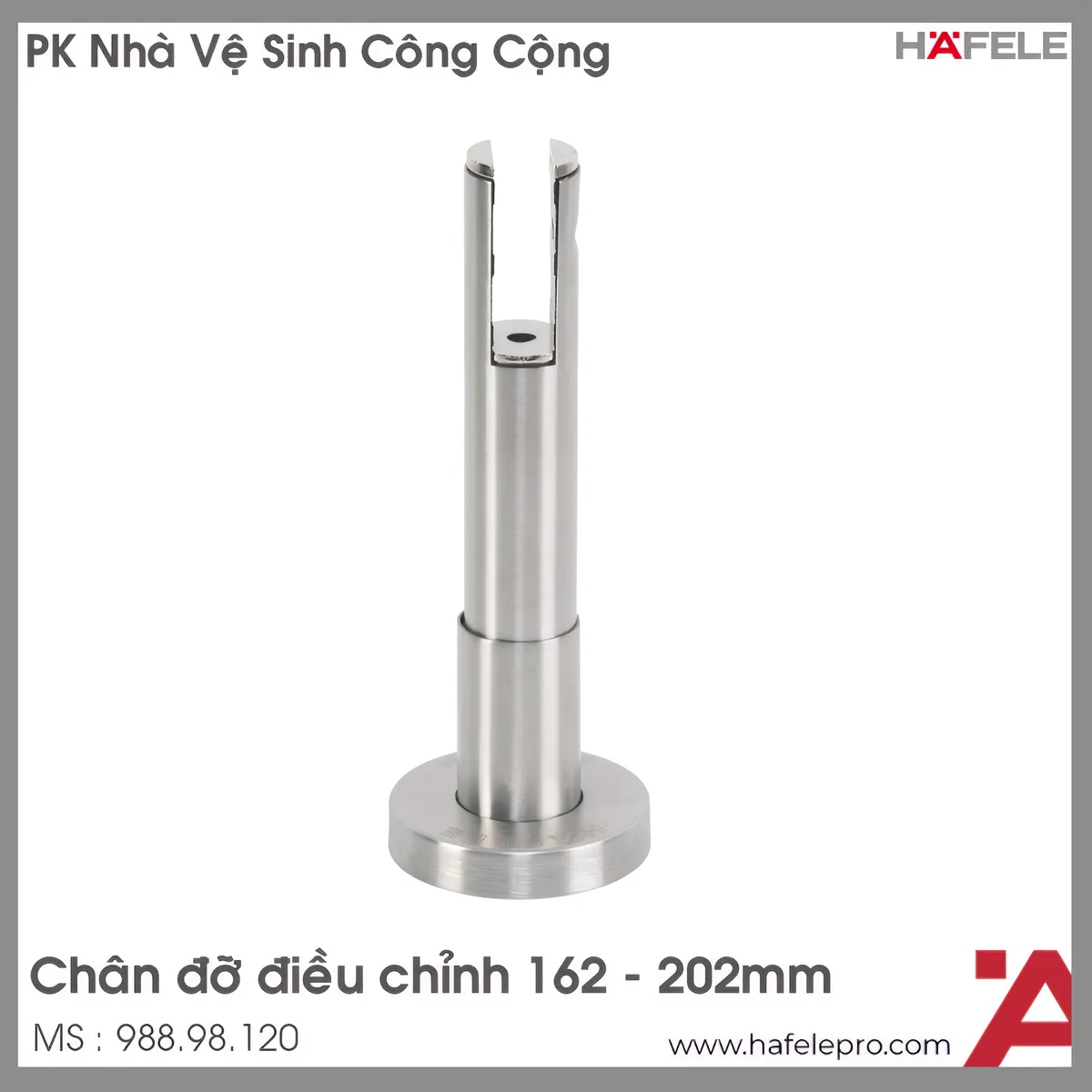 Chân Đỡ Nhà Vệ Sinh Công Cộng Hafele 988.98.120