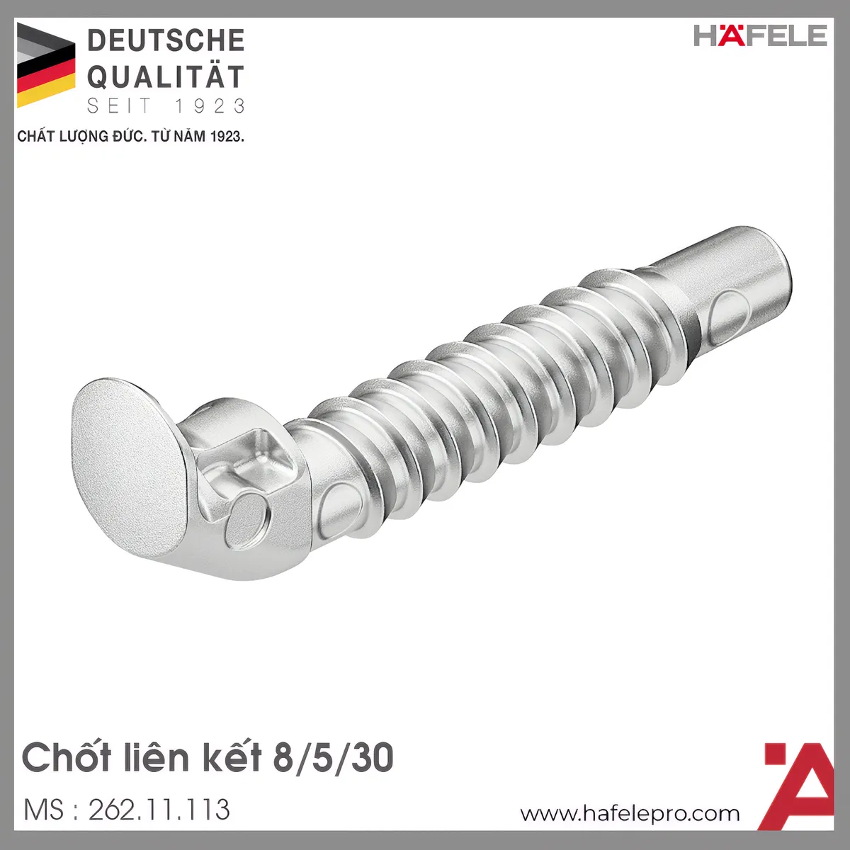 Chốt Liên Kết 8/5/30 Hafele 262.11.113