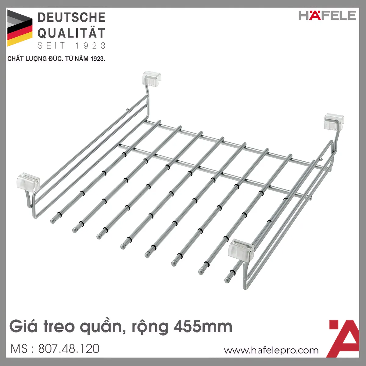 Giá Treo Quần 455mm Hafele 807.48.120