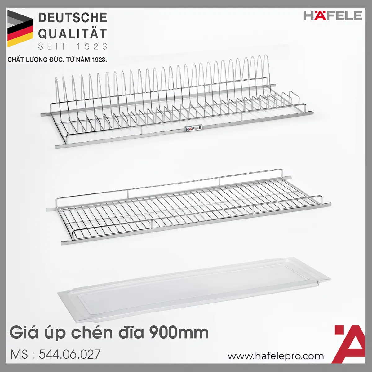 Giá Úp Chén Đĩa 900mm Hafele 544.06.027