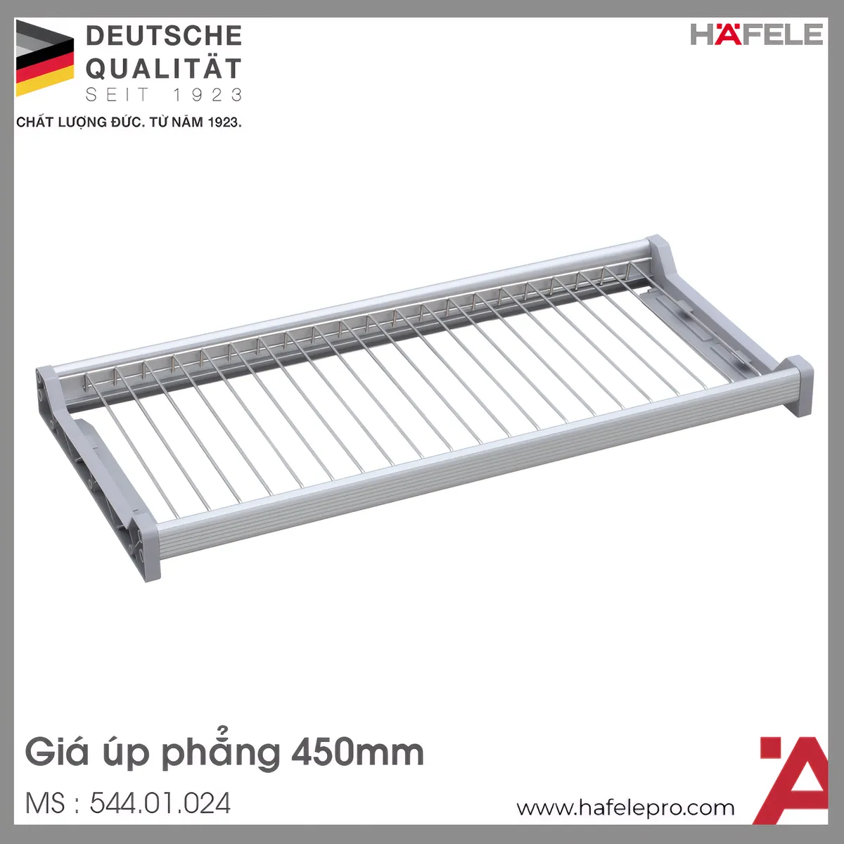 Khay Úp Phẳng Inox 450mm Hafele 544.01.024