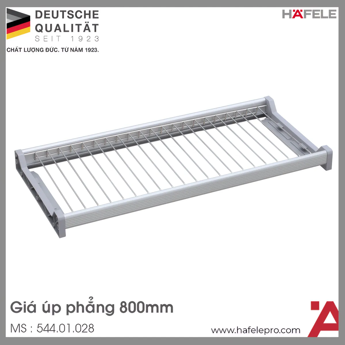 Giá Úp Phẳng 800mm Hafele 544.01.028