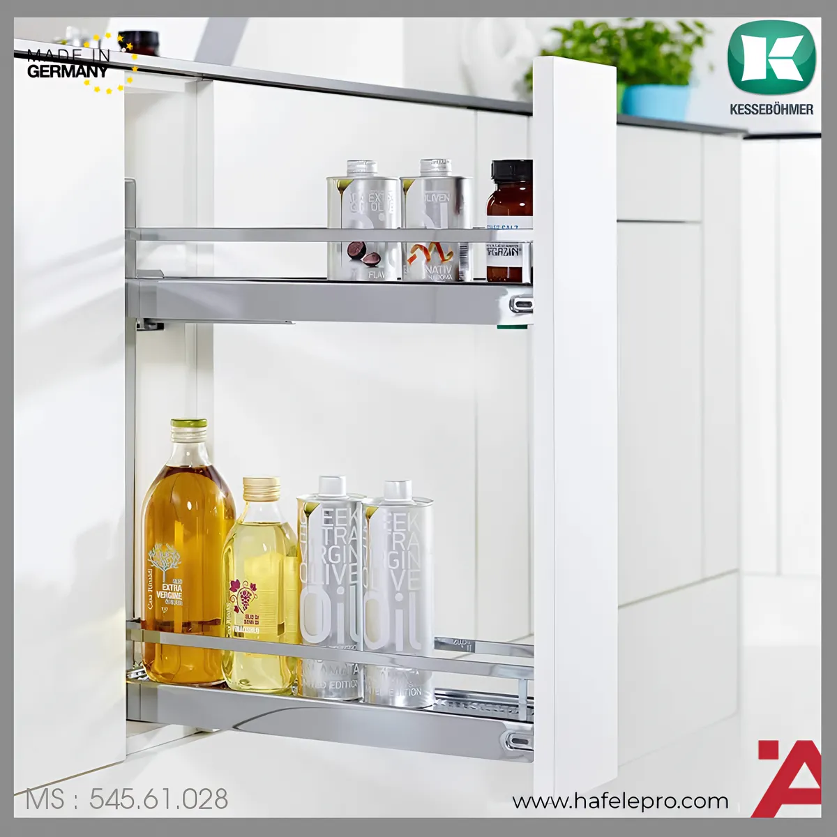 Bộ Rổ Kéo Số 15 R150mm Hafele 545.61.028