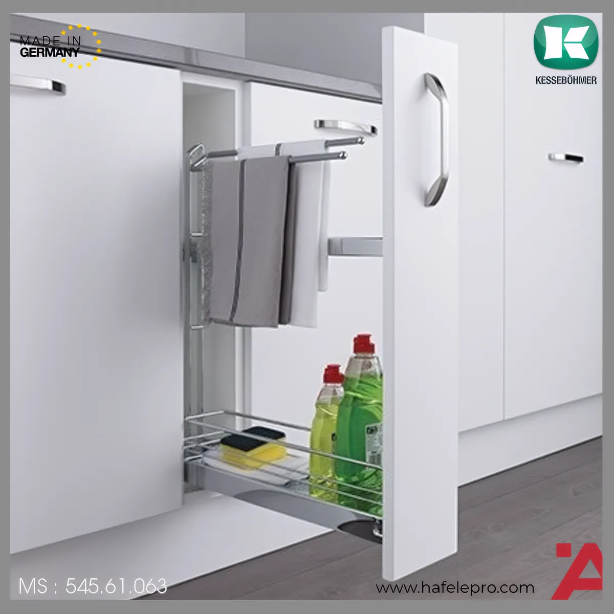 Rổ Kéo 150mm No.15 Hafele 545.61.063