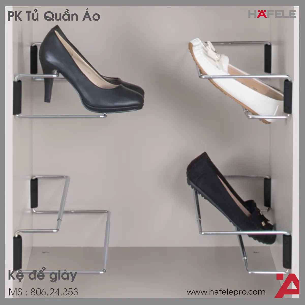 Kệ Để Giày Premio Hafele 806.24.353