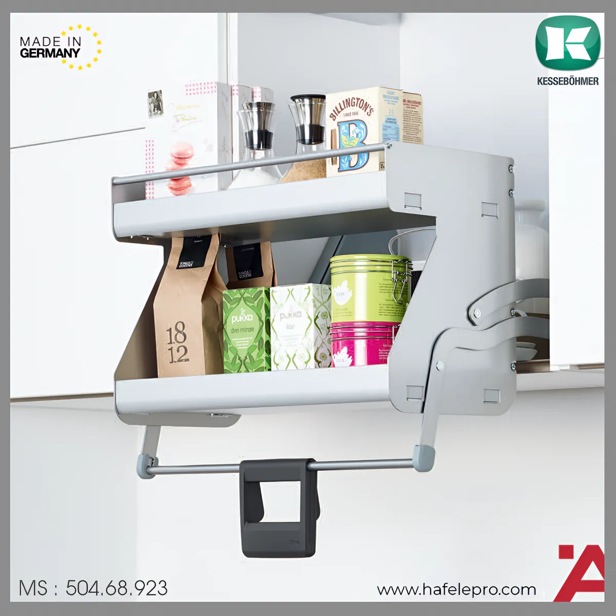 Kệ Nâng Hạ iMove 600mm Hafele 504.68.923