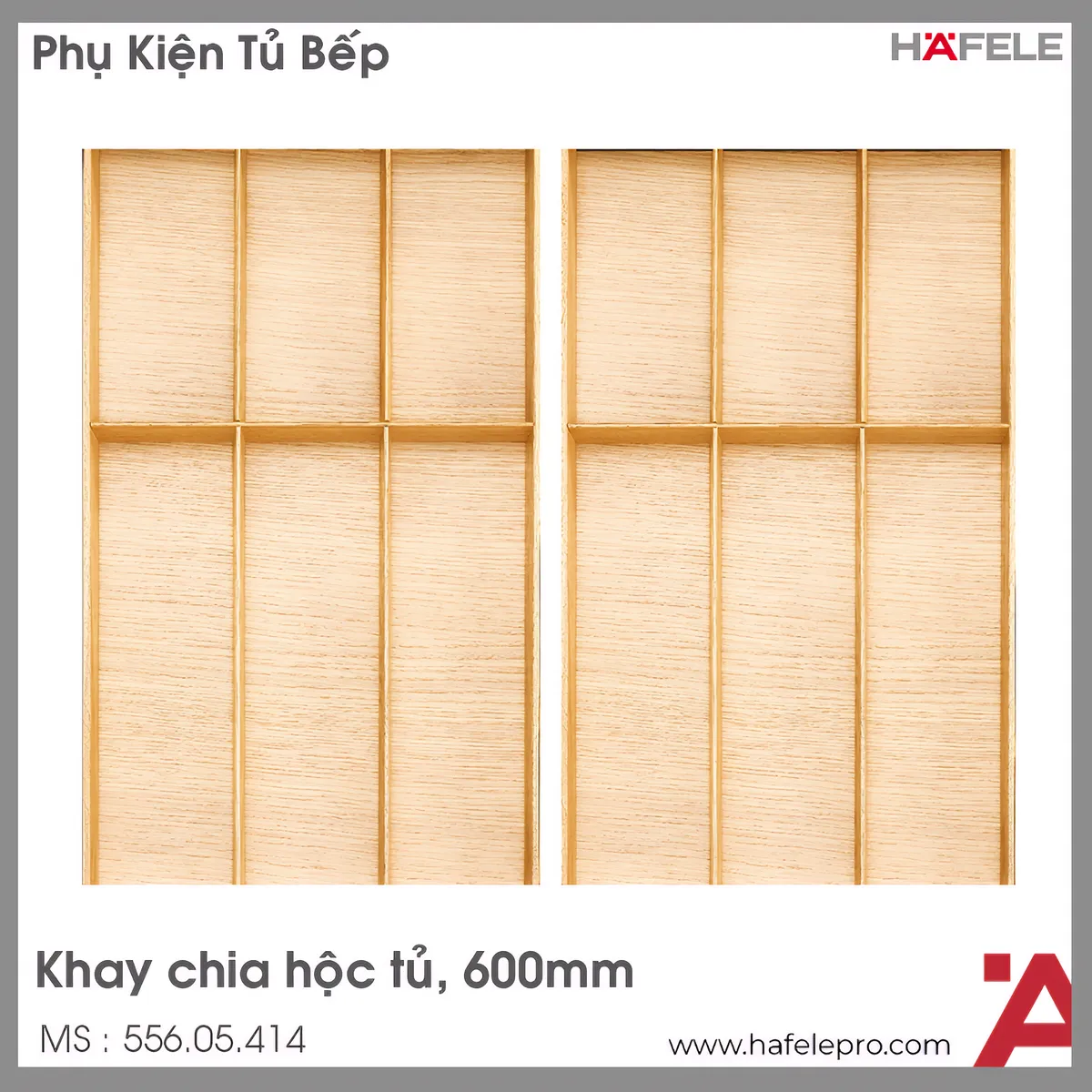 Phụ Kiện Fineline Cho Hộc Tủ 600mm Hafele 556.05.414