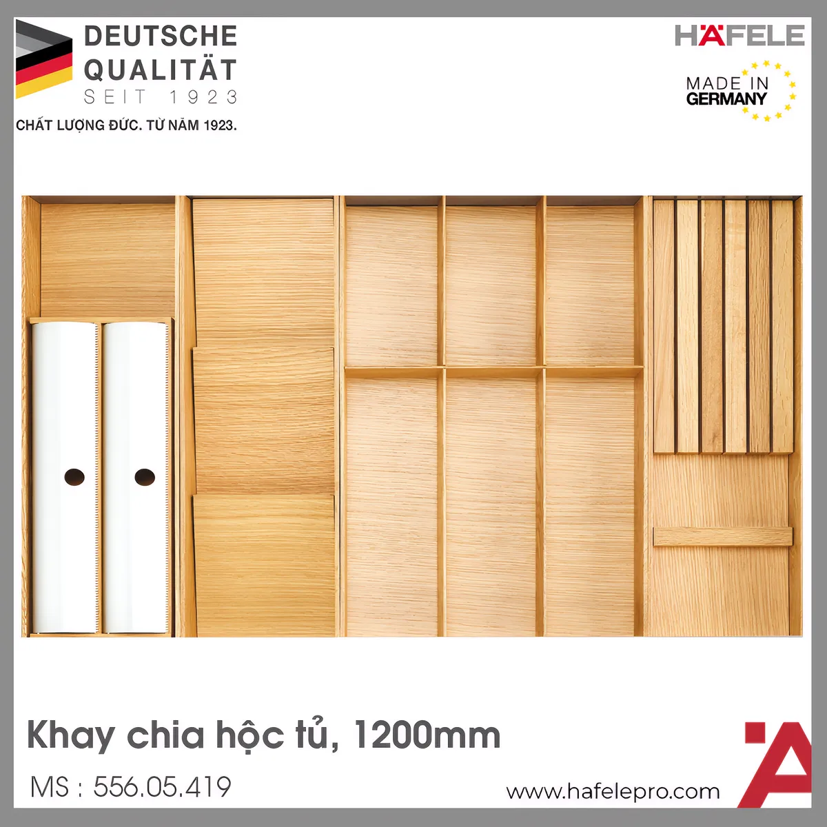 Phụ Kiện Fineline Cho Hộc Tủ 1200mm Hafele 556.05.419