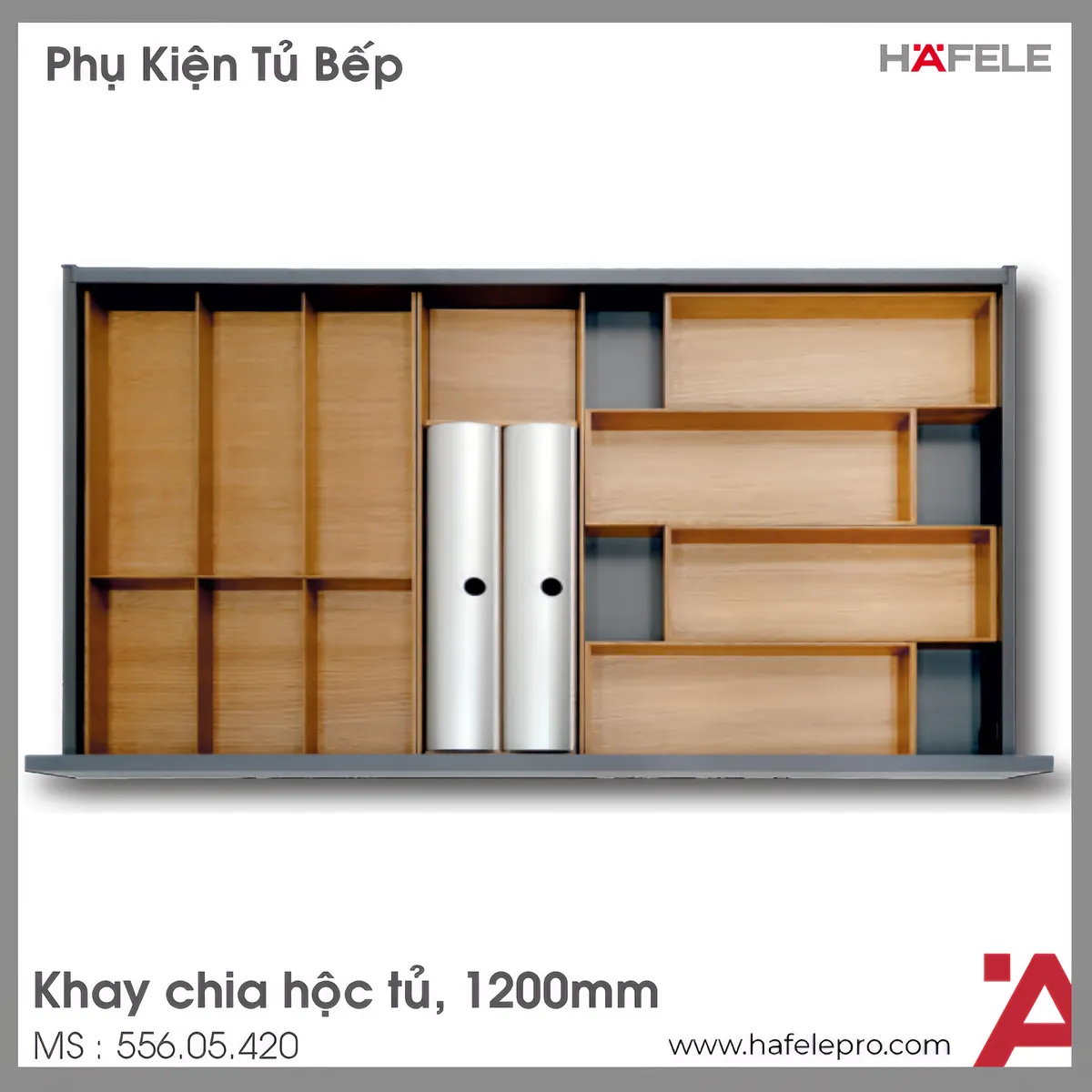 Phụ Kiện Fineline Cho Hộc Tủ 1200mm Hafele 556.05.420
