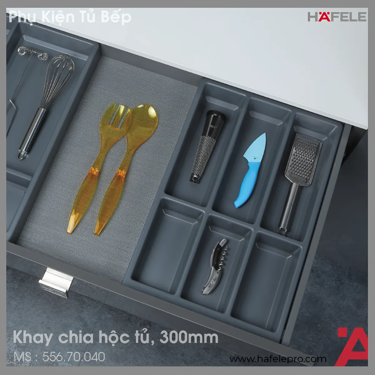 Khay Chia Đa Năng 300mm Hafele 556.70.040