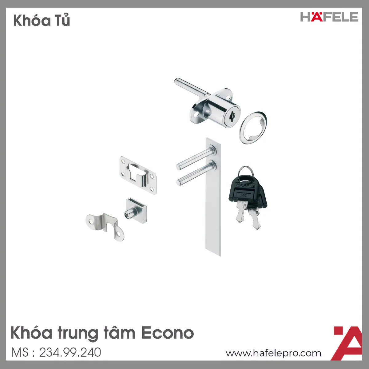 Khóa Trung Tâm Econo Hafele 234.99.240