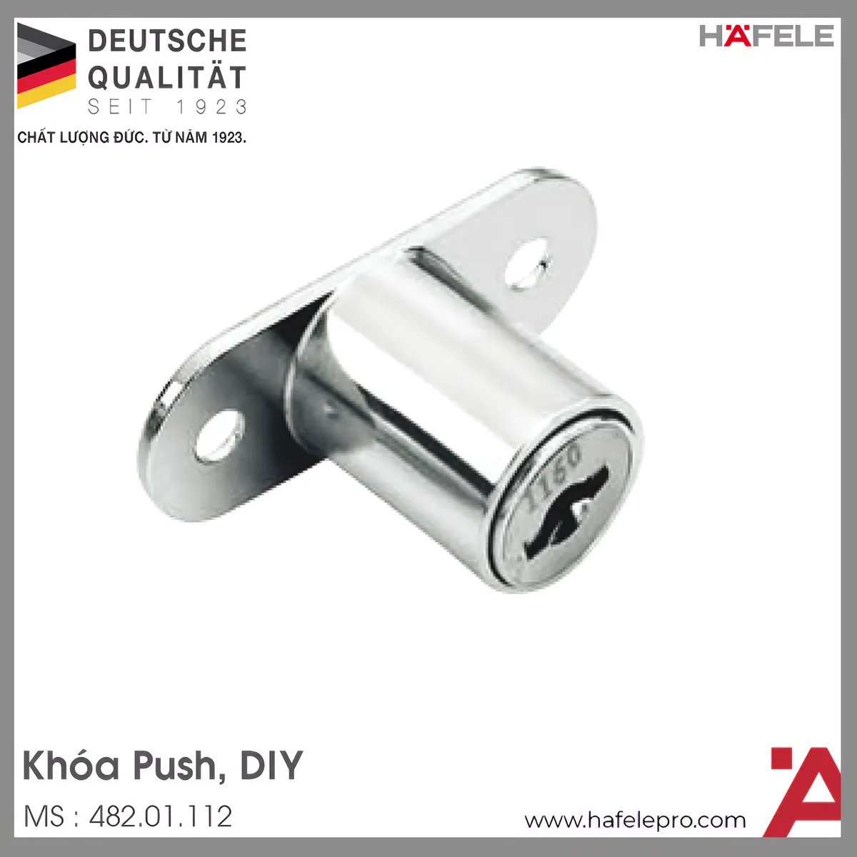 Khóa Push DIY Hafele 482.01.112