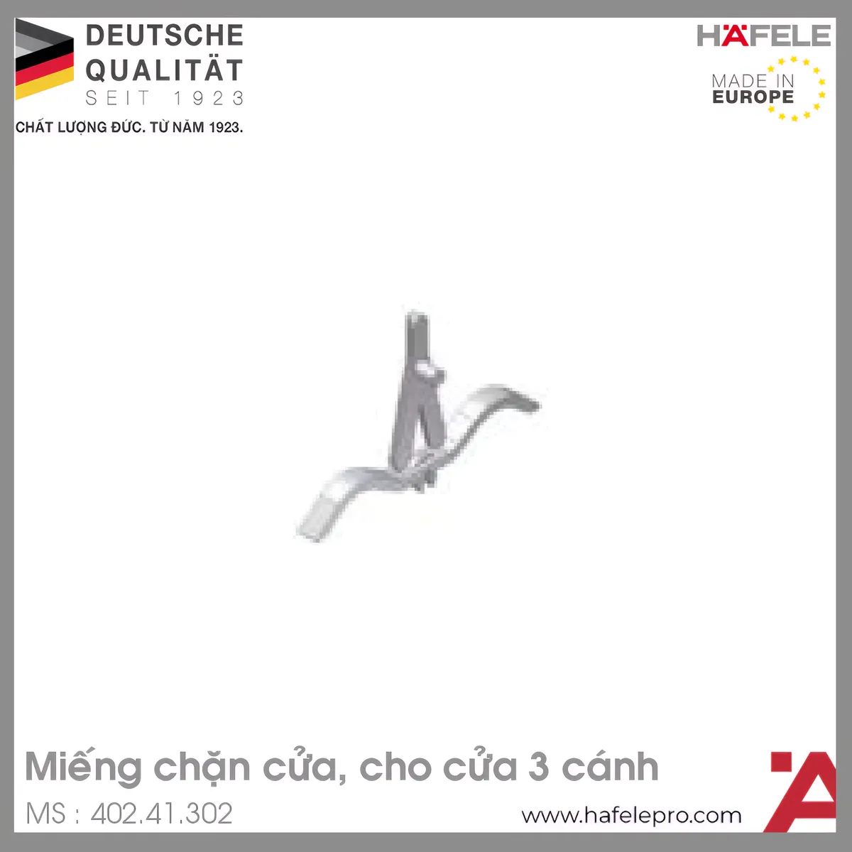 Miếng Chặn Cửa Cho Tủ 3 Cánh Hafele 402.41.302