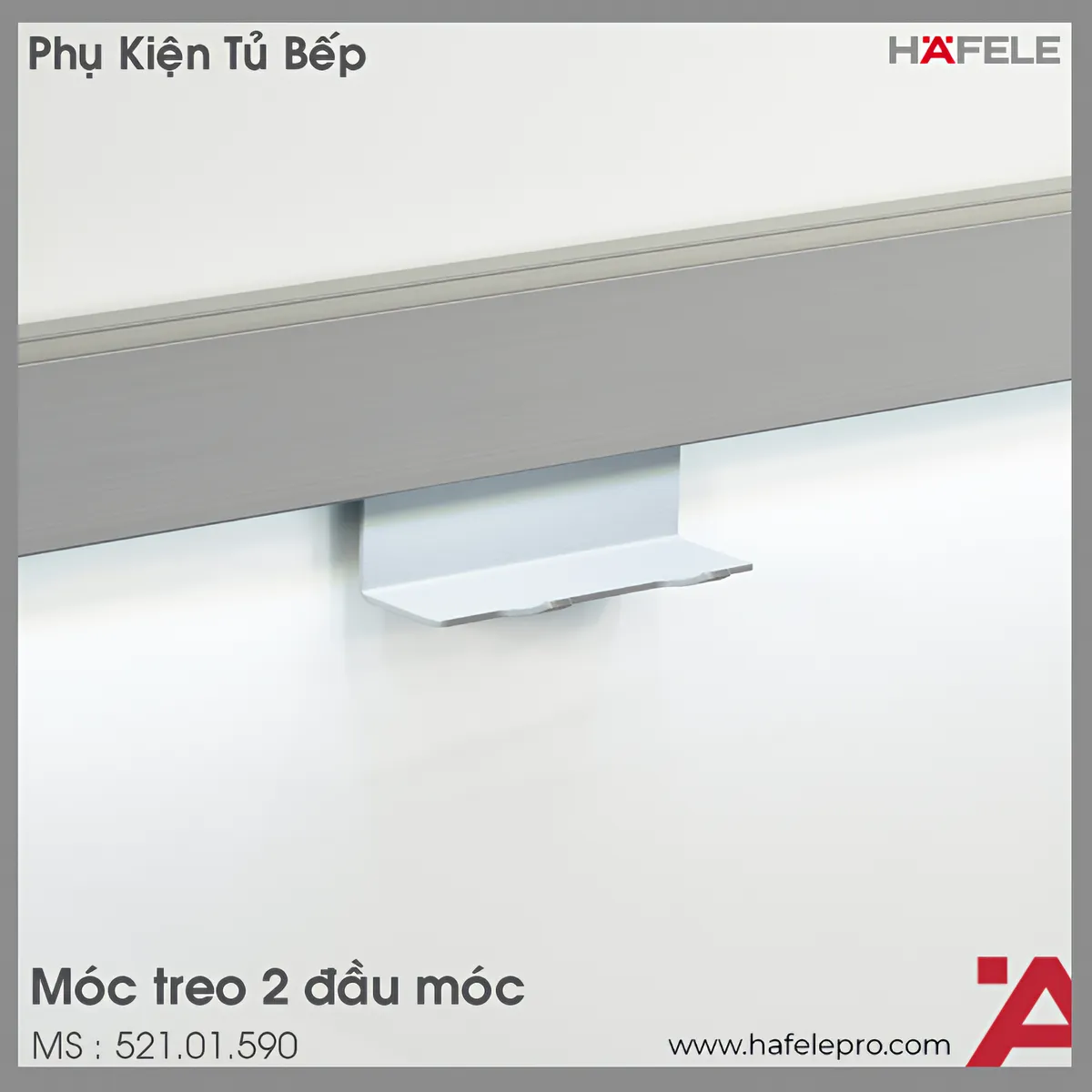 Móc Treo 2 Đầu Móc Hafele 521.01.590