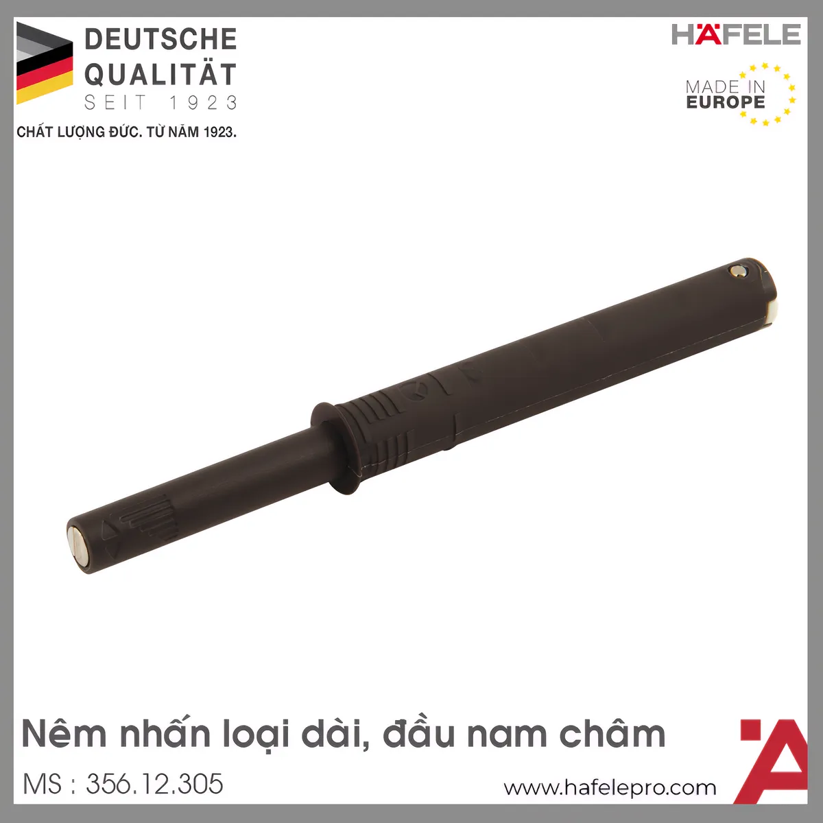 Nêm Nhấn Dài Đầu Nam Châm Hafele 356.12.305