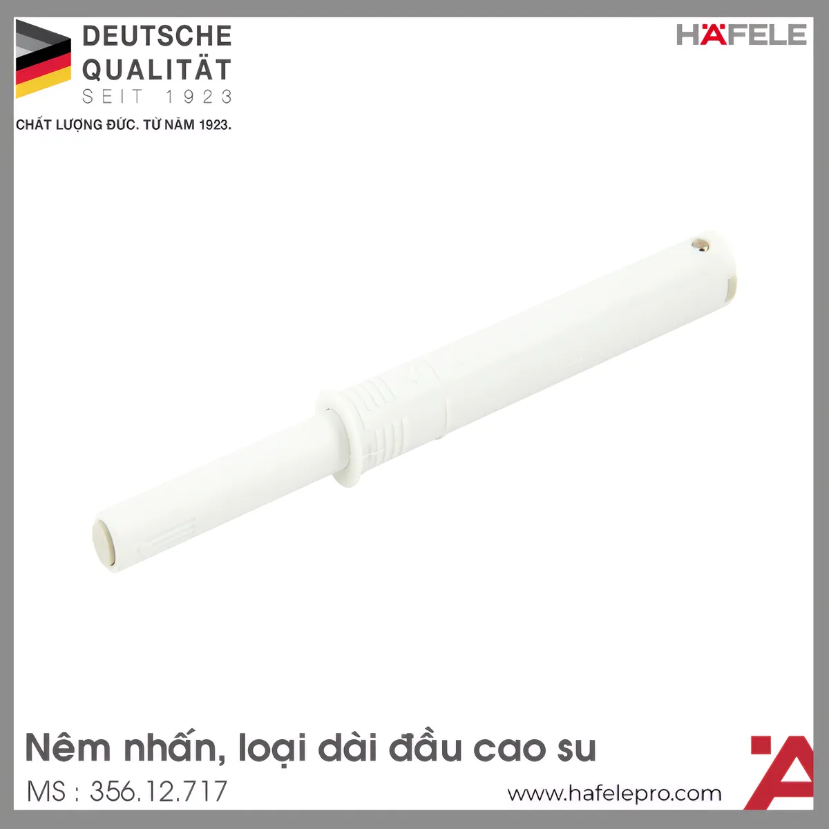 Nêm Nhấn Dài Đầu Cao Su Hafele 356.12.717