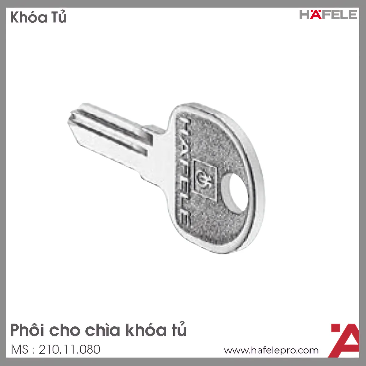 Phôi Chìa Hafele 210.11.080