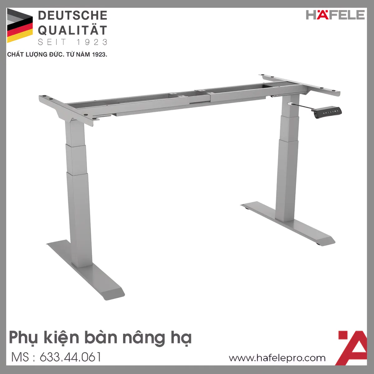 Phụ Kiện Bàn Nâng Hạ 2 Chân Hafele 633.44.061