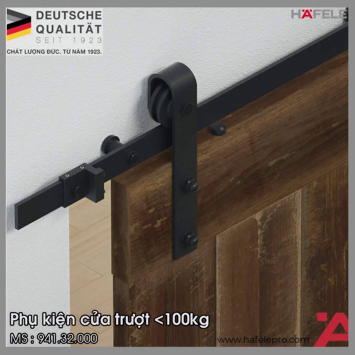 Phụ Kiện Cửa Trượt Slido D-Line42 100S Hafele 941.32.000