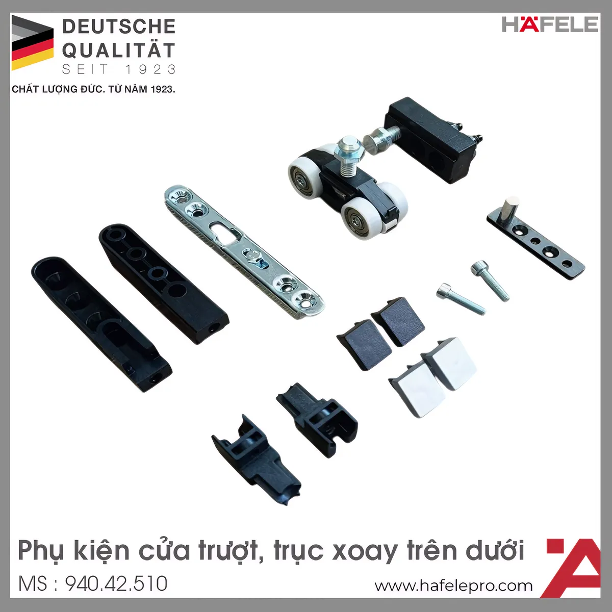 Phụ Kiện Cửa Trượt Xếp Hafele 940.42.510