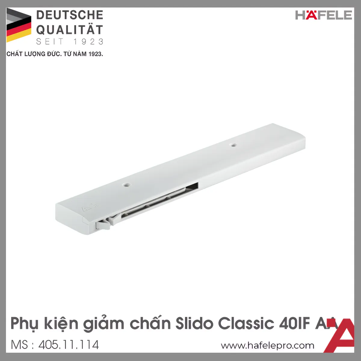 Phụ Kiện Giảm Chấn Slido Classic 40IF AA Hafele 405.11.114
