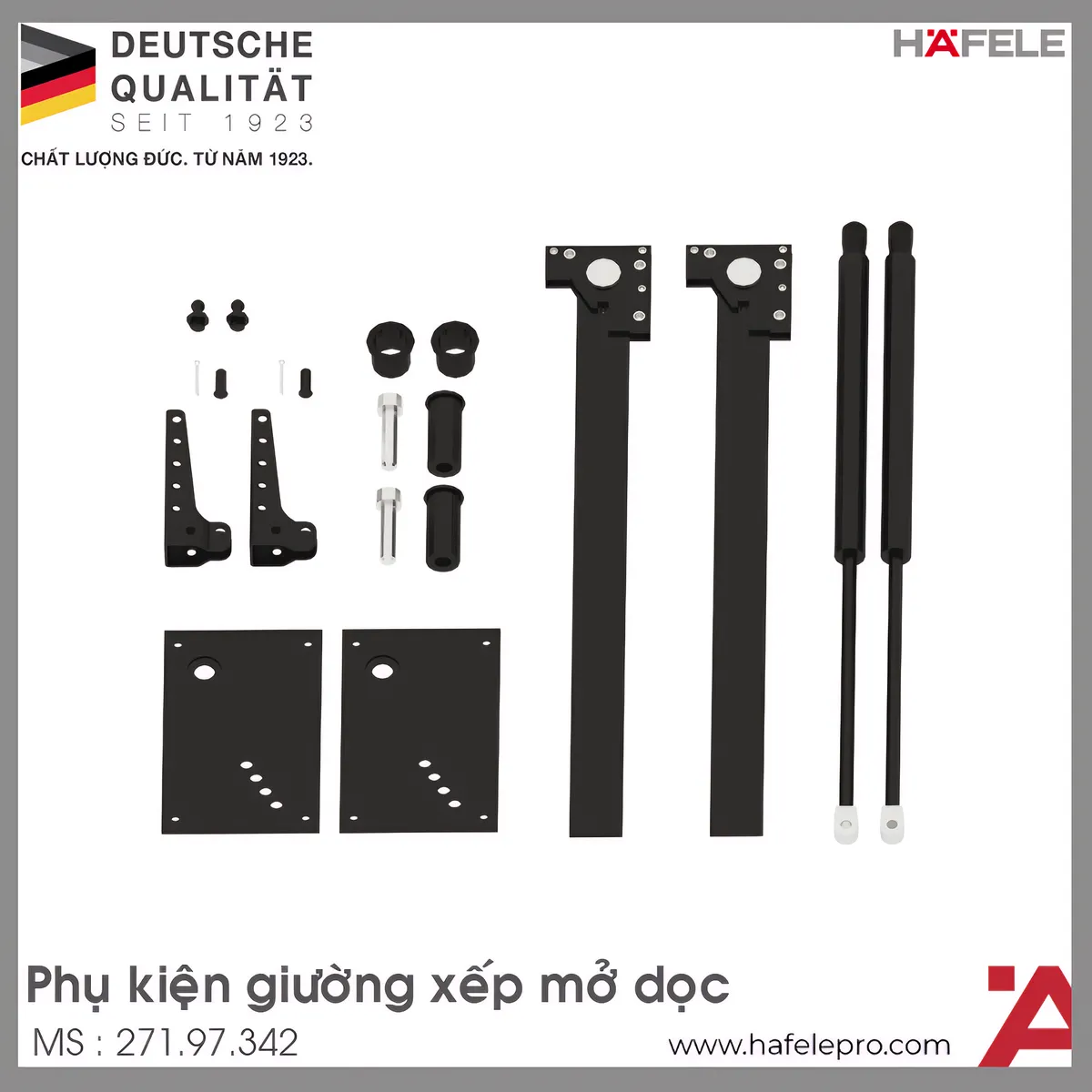 Phụ Kiện Giường Xếp Mở Dọc Hafele 271.97.342