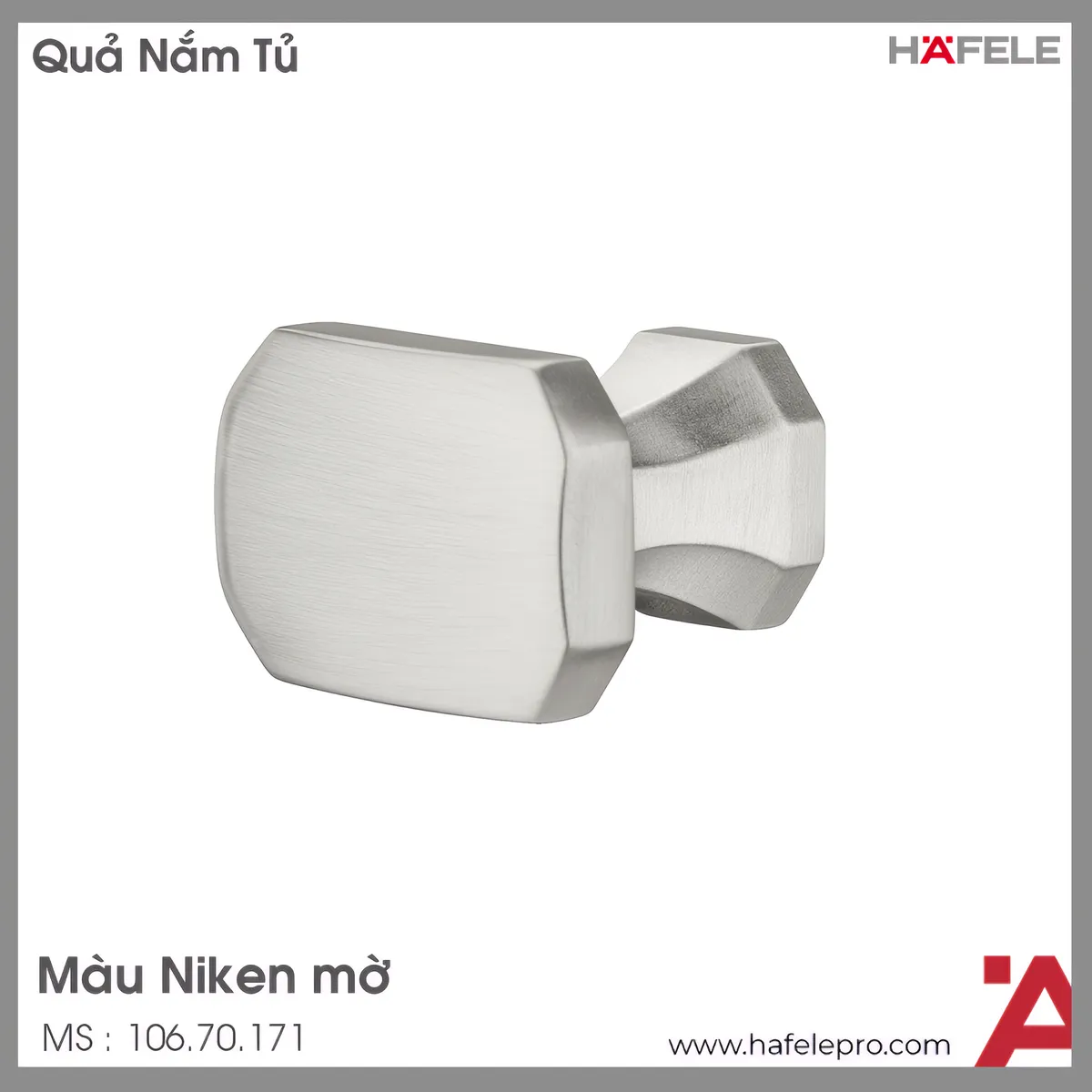 Quả Nắm Tủ H2185 Hafele 106.70.171