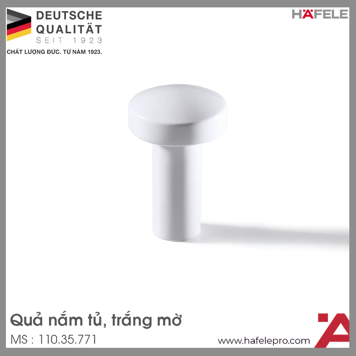Quả Nắm Tủ H1340 Hafele 110.35.771