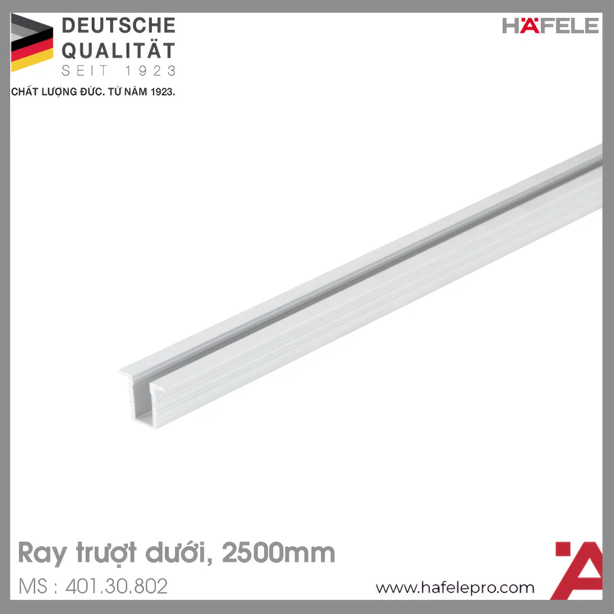 Ray Trượt Dưới 2500mm Hafele 401.30.802