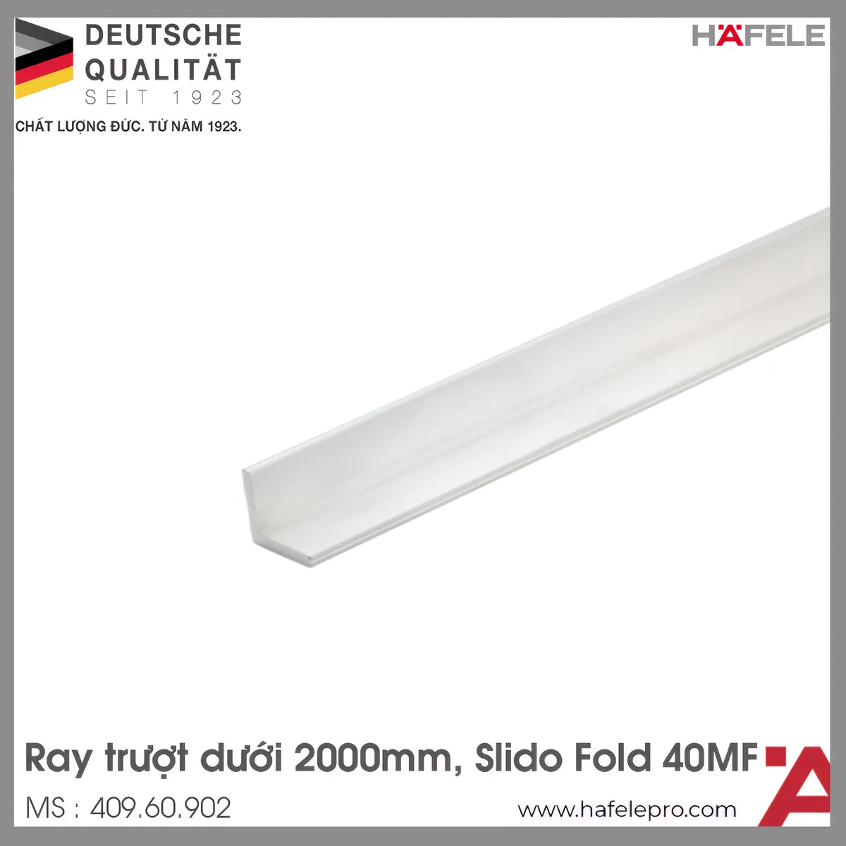 Ray Trượt Dưới Dài 2000mm Hafele 409.60.902