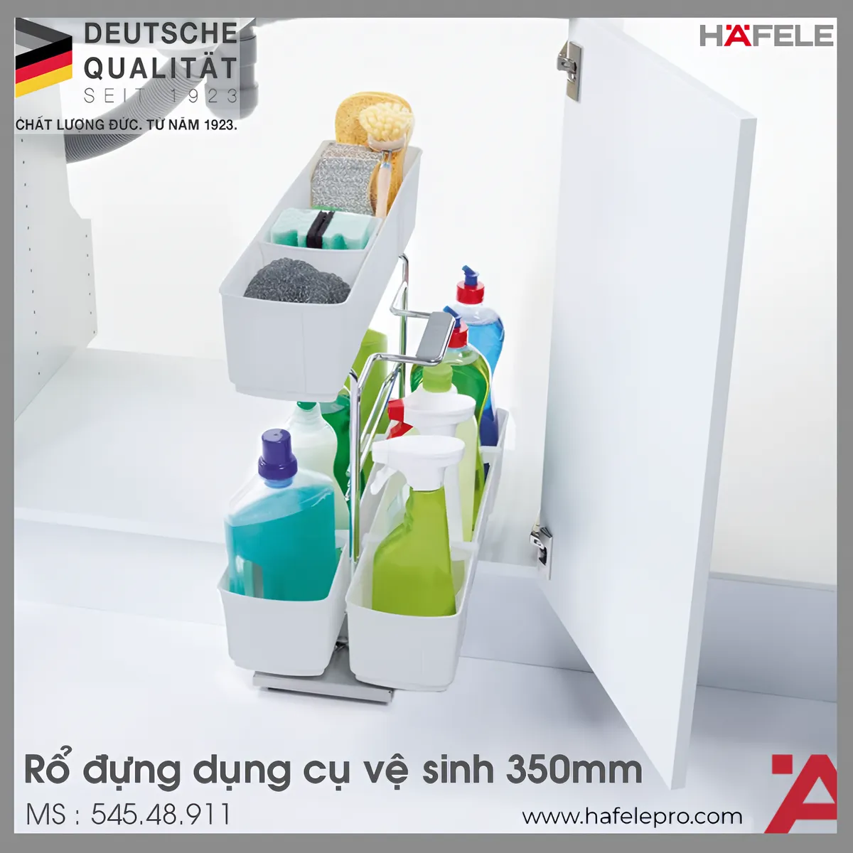 Rổ Đựng Dụng Cụ Vệ Sinh Hafele 545.48.911