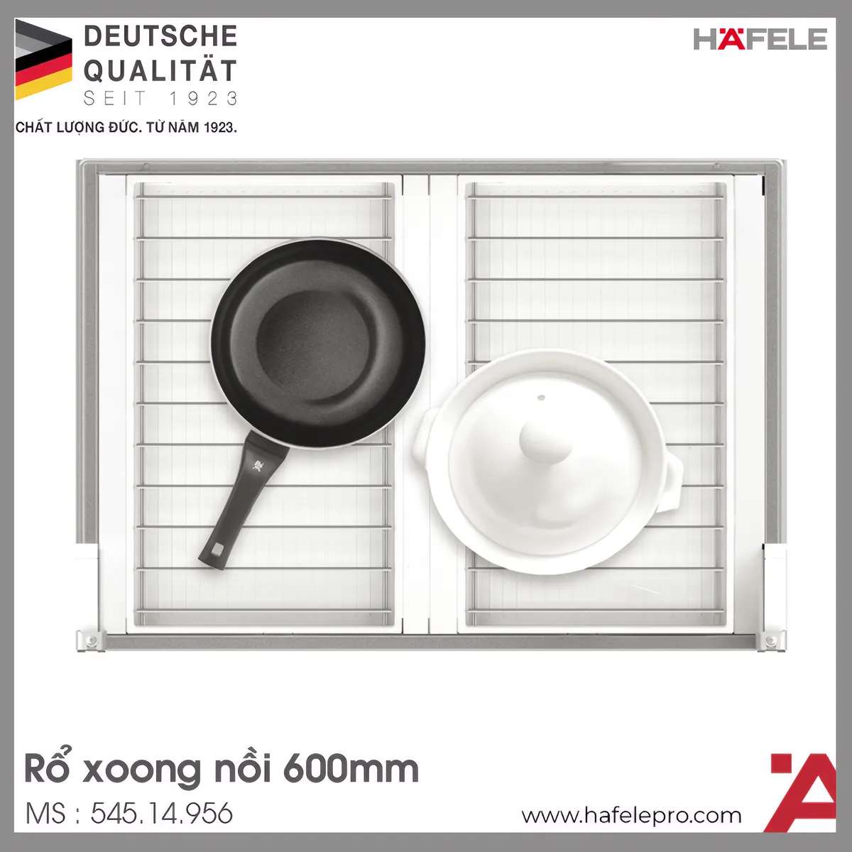 Rổ Đựng Xoong Nồi 600mm DiningAgent Hafele 545.14.956