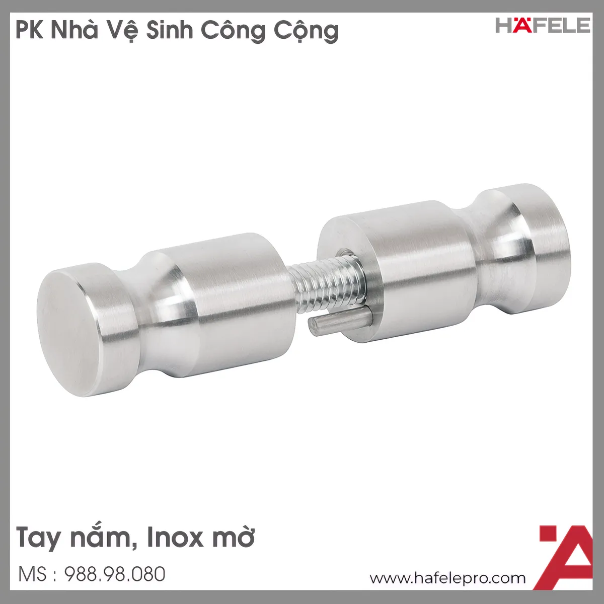 Tay Nắm Nhà Vệ Sinh Công Cộng Hafele 988.98.080