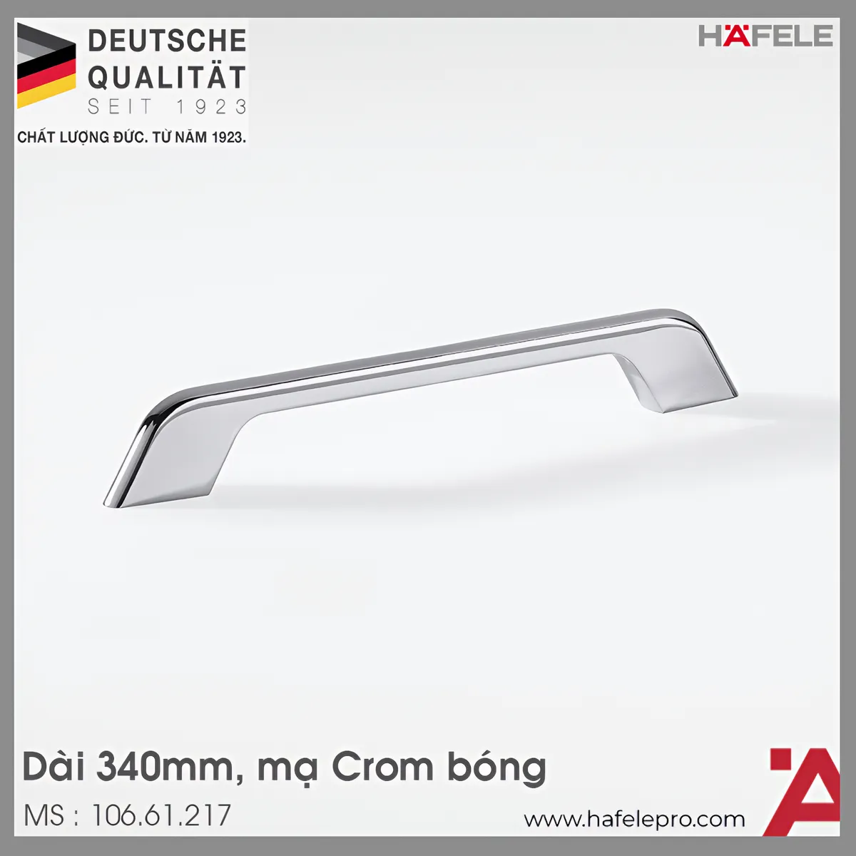 Tay Nắm Tủ 340mm H1510 Hafele 106.61.217