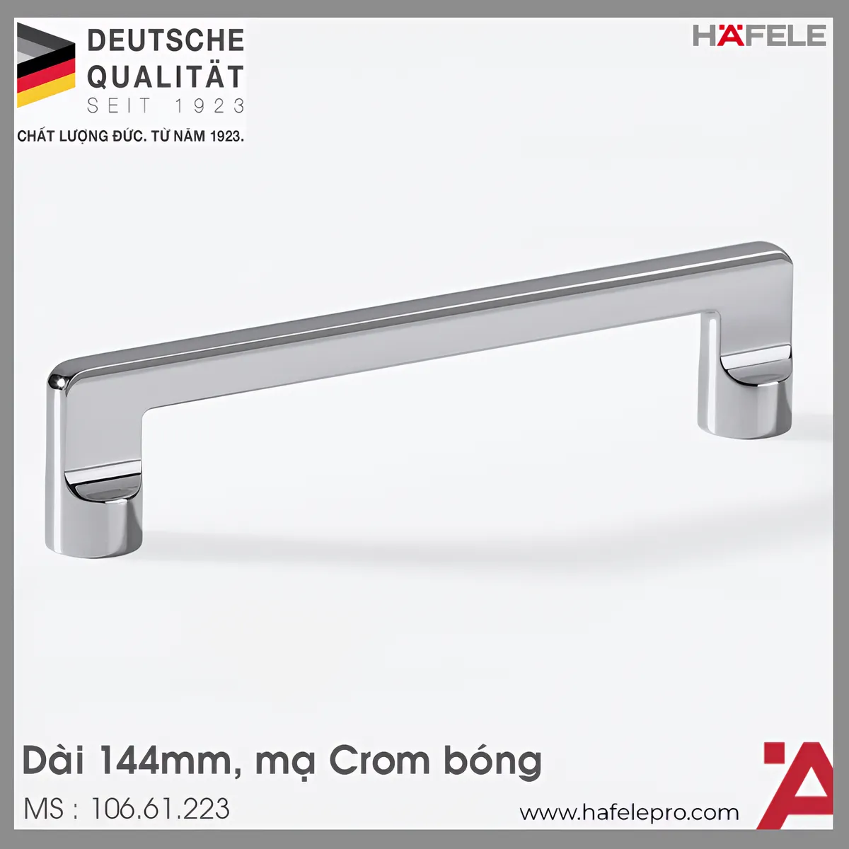 Tay Nắm Tủ 144mm H1565 Hafele 106.61.223