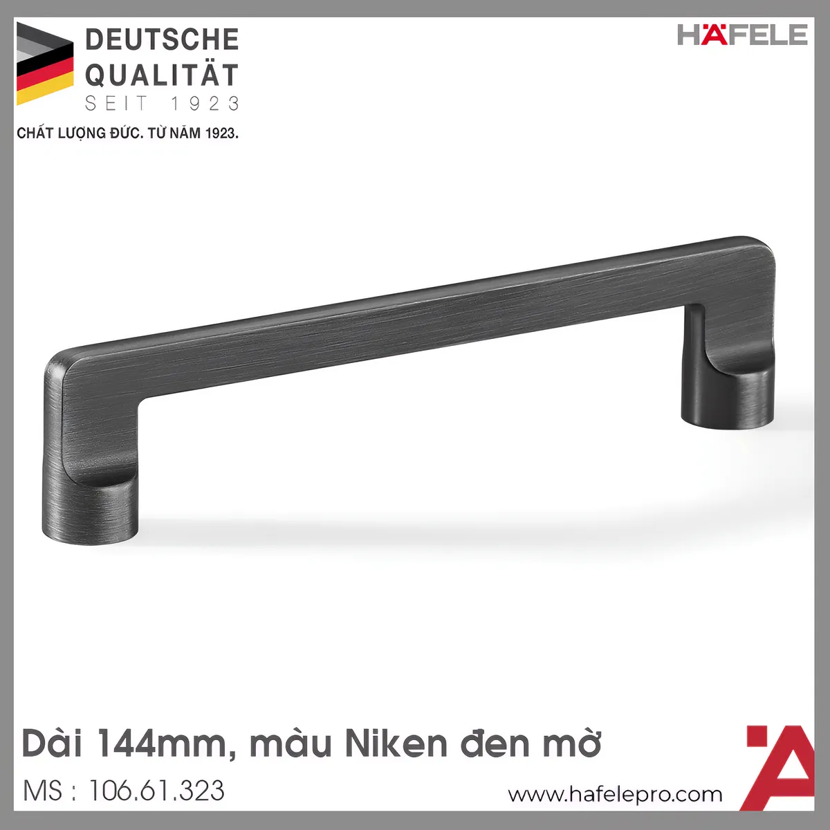 Tay Nắm Tủ 144mm H1565 Hafele 106.61.323